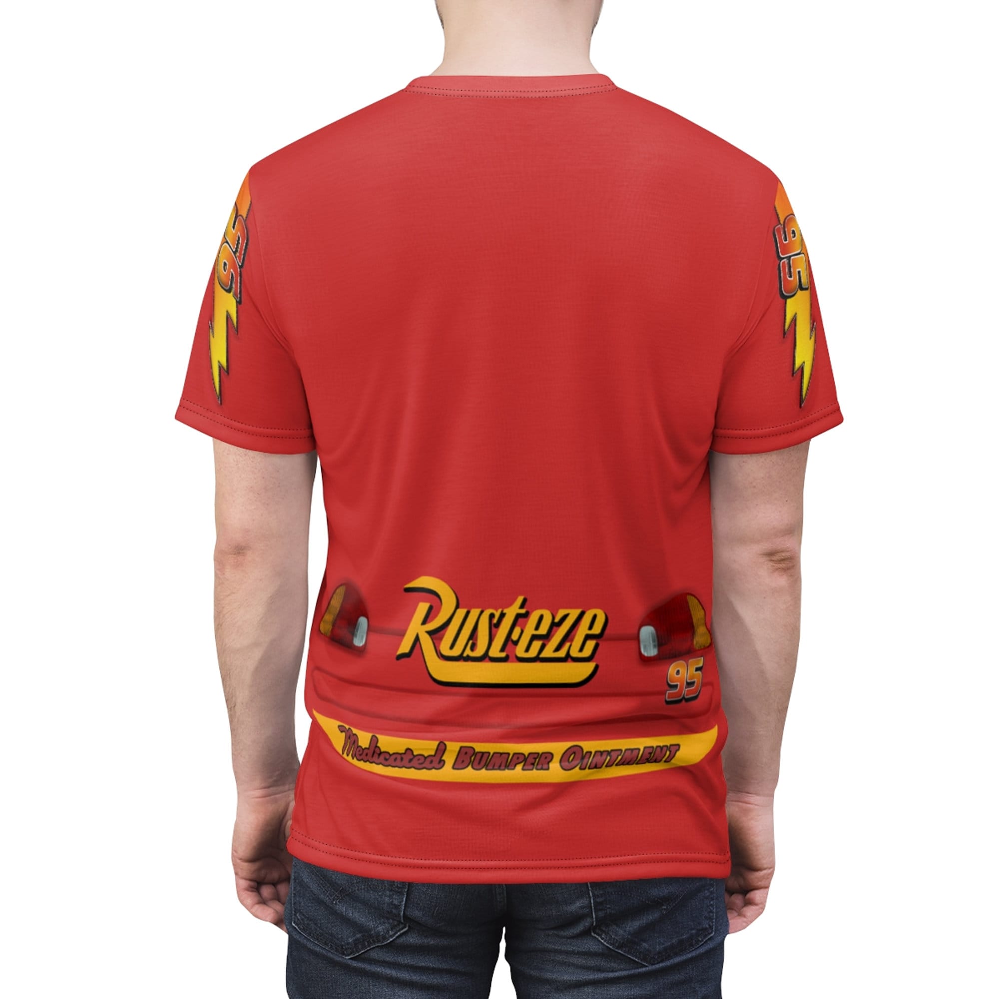 Disney Cars Costume, Lightning Mcqueen Shirts, Disney Shirts, Mens 