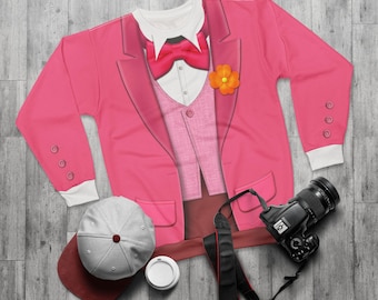 Zootopia 2 Costume, Mr.Big Pink Suit 3D Long Sleeve Shirt, Arctic Shrew Cosplay, Animal Kingdom Outfit, Gift for Cosplayer, Zootopia Party