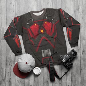 Gar Saxon Long Sleeve Shirt, Star Wars The Clone Wars Cosplay, Mandalorian Super Commando Costume