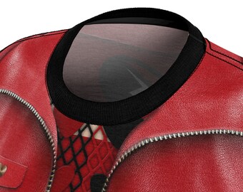 Red of Hearts Jacket Women's Shirt, Descendants4 Costume, Rise of