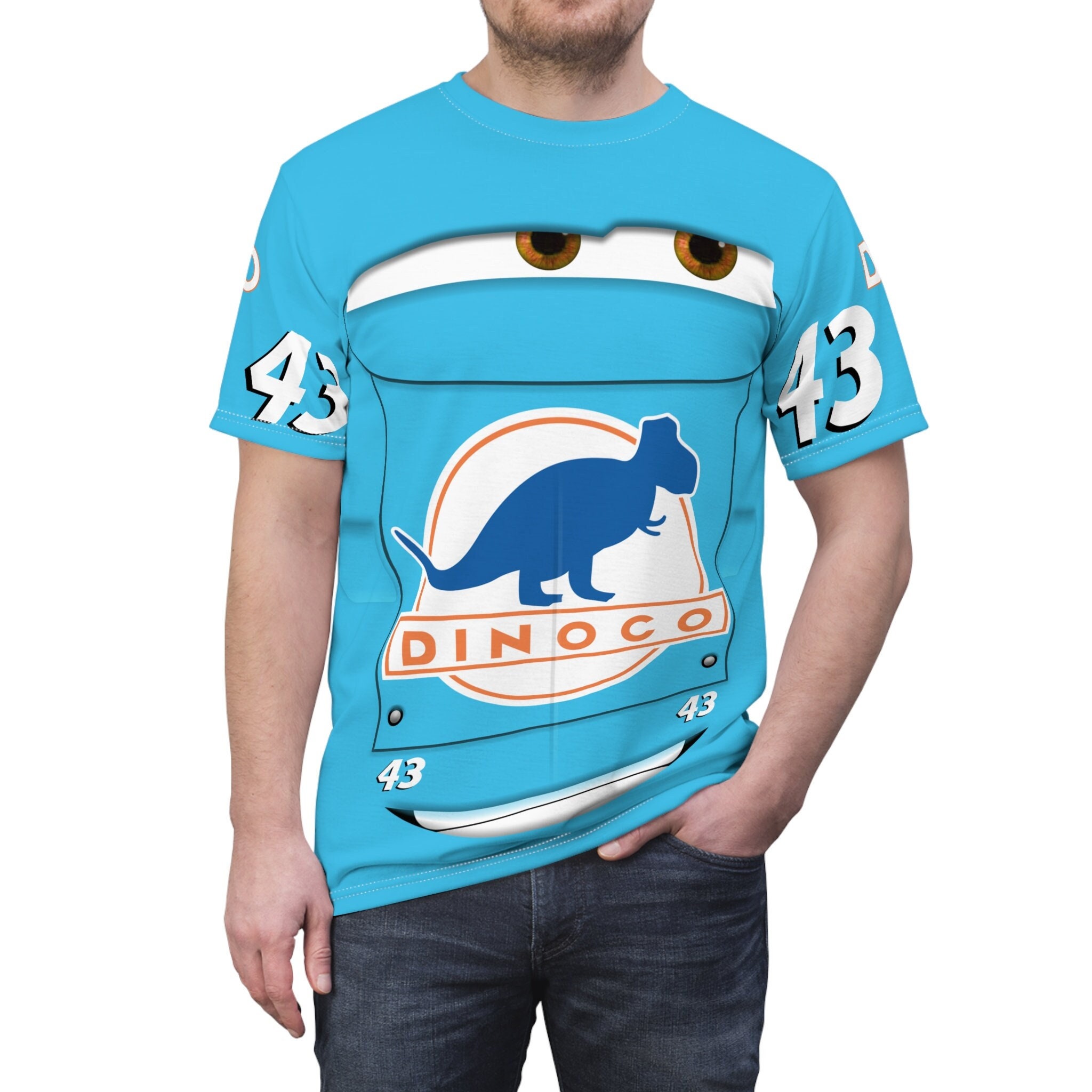 Disney Cars Shirt, Strip Weathers the King Cosplay, Disney Family Shirts, Pixar Couple Costume, Animation Adult Outfits, Piston Cup Racing