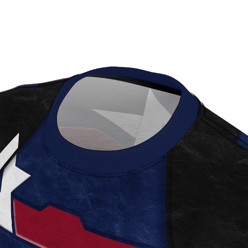 US Agent Blue Shirt, The Falcon and the Winter Soldier Cosplay, Disney Marvel Costume, John Walker Tee, New Avengers Captain America Outfits image 8