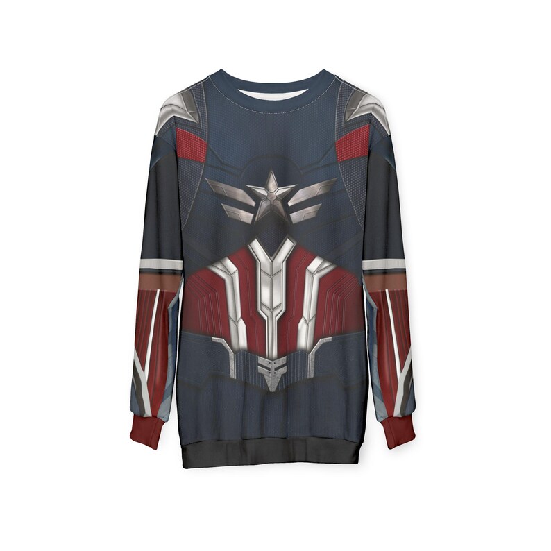 Captain America Long Sleeve Shirt, Brave New World Outfit, Disney Superhero Costume, Marvel Movie Fan Apparel Gift, Comic-Con Cosplay