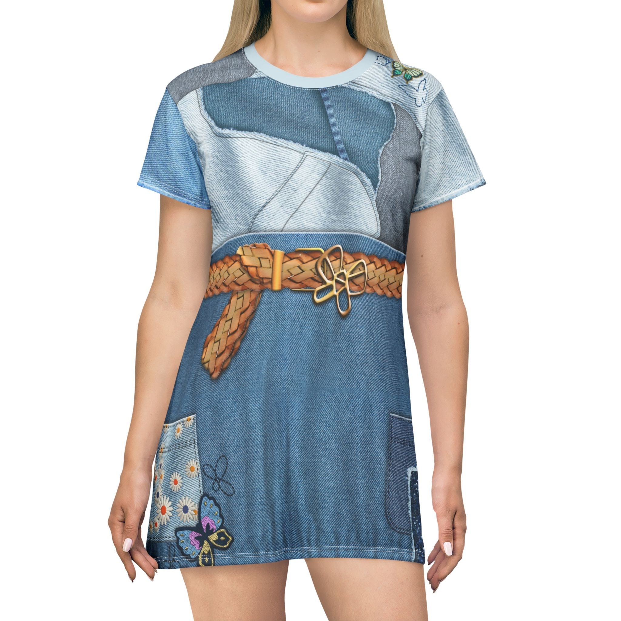 Ella Descendants 4 Short Sleeve Dress, Rise of Red Costume, Musical Fantasy Outfit, Halloween Character Costume, Queen of Cinderellasburg