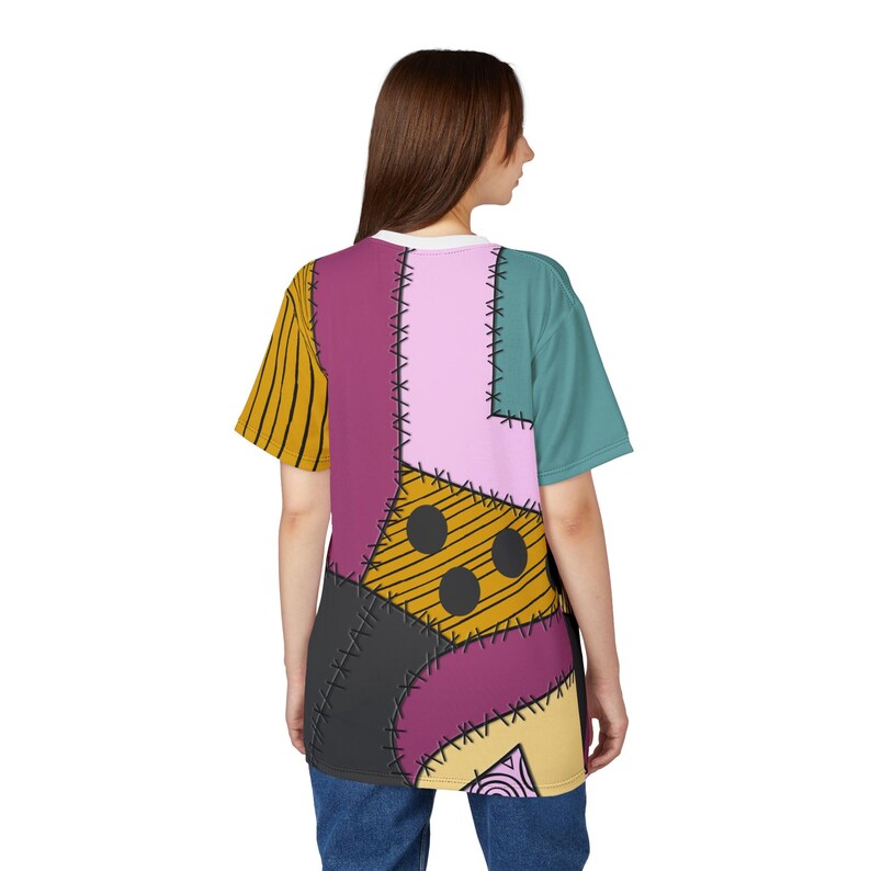 Nightmare Before Christmas Costume, Sally Shirt, Sally Ragdoll Costume, Disney Halloween Costume, Disney Costume Cosplay, Rundisney Costume image 5