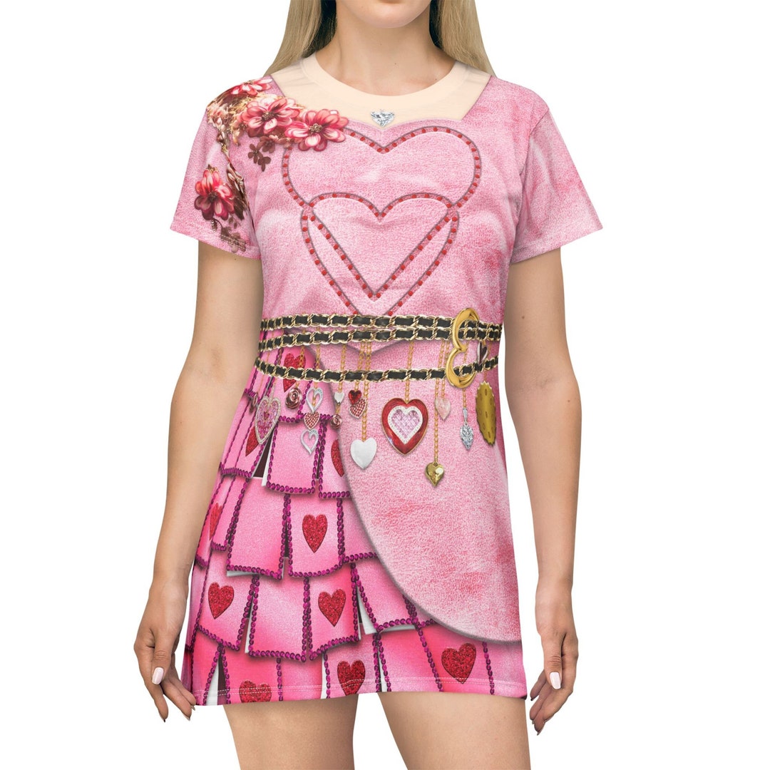 Princess Bridget of Hearts Short Sleeve Dress, Descendants 4 Costume ...