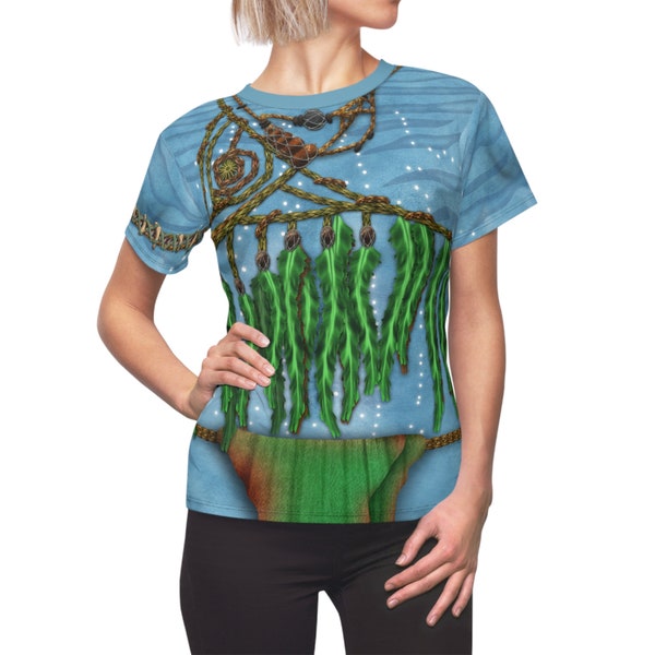 Avatar 2 Costume, Kiri Women's Shirt, The Way of Water Cosplay, Animal Kingdom The World of Avatar,  Pandora Omaticaya, Disneybound T-Shirt