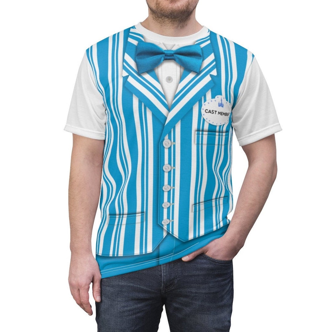 Blue Dapper Dan Shirt, the Dapper Dans Costume, Walt Disney World ...