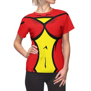 Oryginalny kostium Spider-Woman, damska koszulka Jessica Drew, Cosplay Spider Lady, stroje na Comic-Con, Idea Fashion dla runDisney