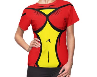 Costume original de femme araignée, chemise Jessica Drew pour femme, cosplay de femme araignée, tenues pour événement Comic-Con, idée mode pour runDisney
