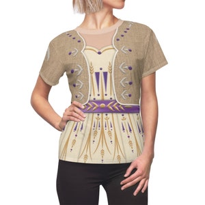 Frozen 2 Costume, Princess Anna Cream Ceremony Women Shirt, Frozen Shirt, Anna Disney Costume, Disney Shirt Women, Disney Princess Shirt