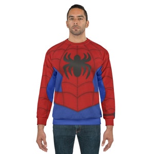 Spidey Long Sleeve Shirt, Spidey and His Amazing Friends Costume, Animated Series Outfits, Superhero Cosplay, Cartoons Character Apparel Act