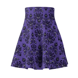 The Haunted Mansion Costume, Haunted Mansion Skirt, Disney Skirts for Womens, Disney Running Skirts, Disney Halloween Skirt, Disney Cosplay