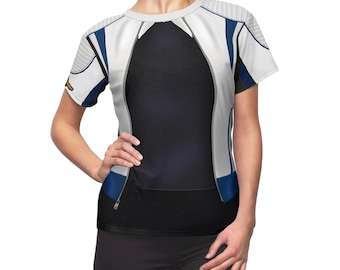 Tron Ares Costume, Eve Kim Women's Shirt, Tron Ares Cosplay, Sci-fi Movie, Magic Kingdom Outfit, Disney Roller Coaster, Tron Legacy Gifts