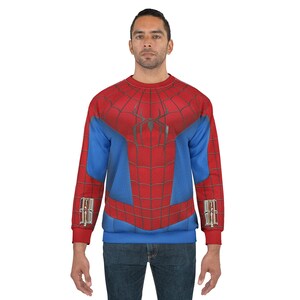 Spider-Man Long Sleeve Shirt, Brand New Day Costume, Peter Parker 2026 Cosplay, Spider Man Outfit, Disney Marvel Superhero, Avengers Gifts