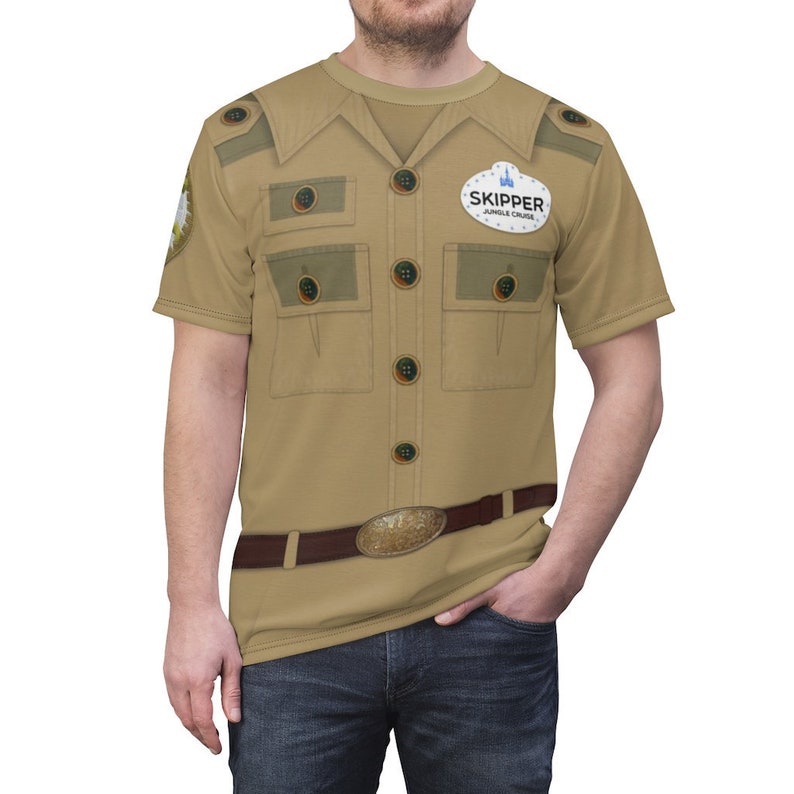 Jungle Cruise Skipper Shirt, Jungle Cruise Costume, Disney Cast Member Shirt, Disneyland Shirt, Disney World Shirts, Magic Kingdom Shirt