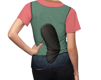 Disney Zootopia 2 damesshirt, Nibbles Maplestick-kostuum, bever stripfiguur cosplay, outfit Animal Kingdom, Disney World-kleding