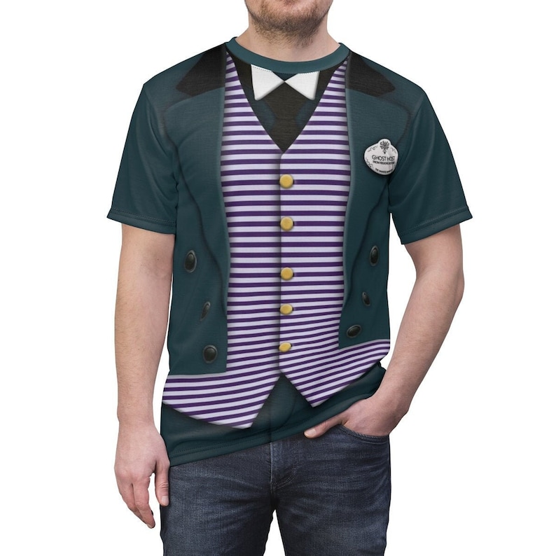 Haunted Mansion Butler Shirts, Haunted Mansion Costume, Disney Haunted Mansion, Disney Halloween Shirts, Magic Kingdom Shirts, Disney Shirt