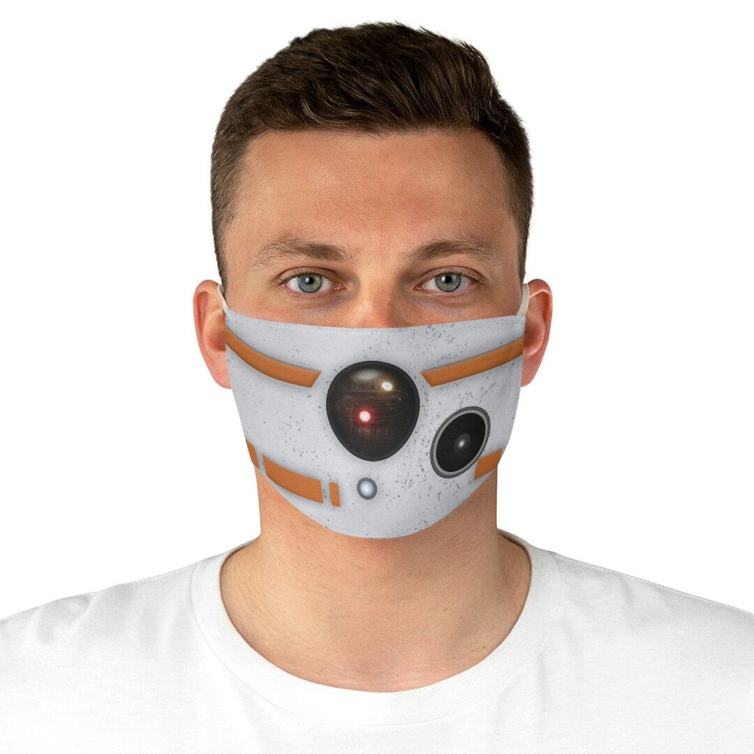 BB-8 Face Mask Disney Face Mask Star Wars Unisex Face Mask - Etsy