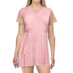 Wicked Glinda Pink, Glinda Training Inspired Outfit, Glinda the Good Cosplay, Broadway Musical Gift, Running Cosplay, Women&#39;s Skater Dress