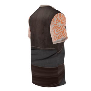 Star Wars Disney Shirts, Jar Jar Binks Shirt, Clone Wars Shirt, Star Wars Cosplay Costume, Disney Mandalorian Cosplay, Mandalorian Shirt image 8