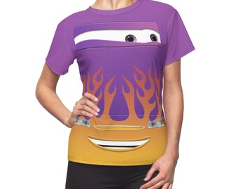 Marilyn Women's Shirt, Cars Inspired Costume, Cars Characters Face Outfits, Halloween Cosplay Party, Cartoon 3D Athletic Shirt, Running