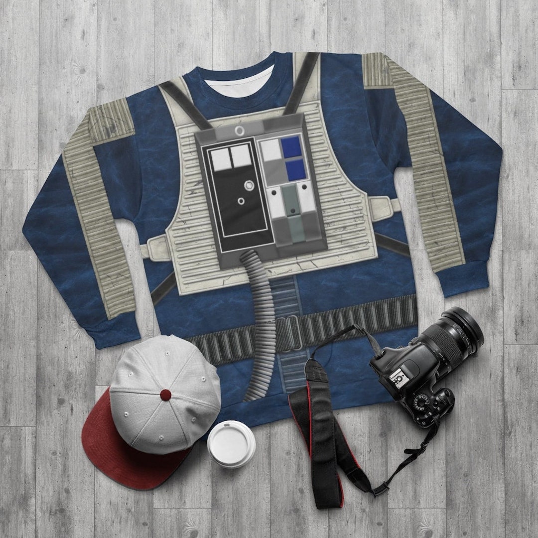 Blue Squadron Resistance Pilot Costume Star Wars Long Sleeves - Etsy