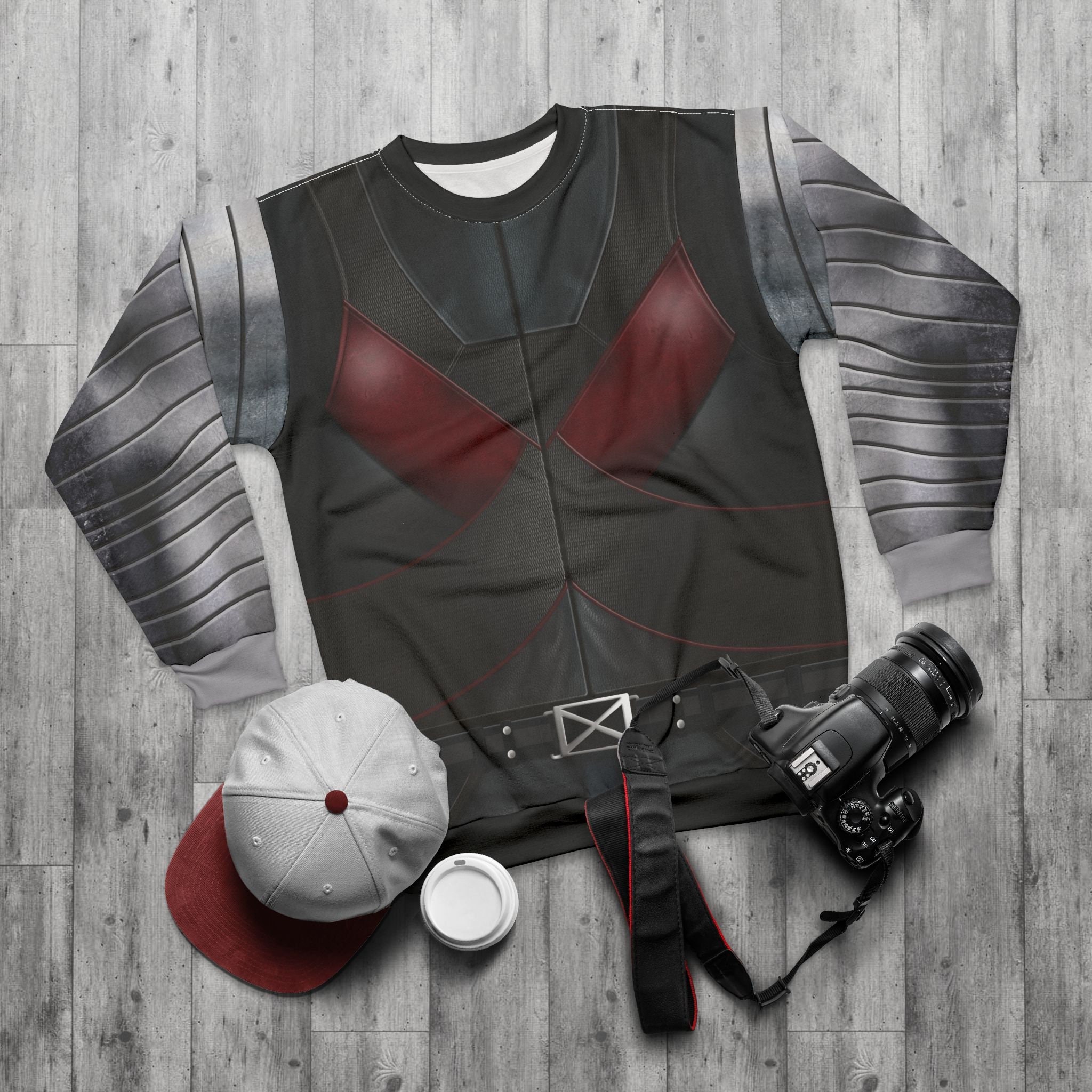 Colossus Langarm Shirt, Deadpool und Wolverine Cosplay, Mutant Kostüm, Mitglied des X-Men Outfits, Comic-Con Party, Halloween Kleidung