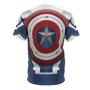 Captain America Falcon Shirt, The Falcon and the Winter Soldier, Sam Wilson, Captain America Cosplay, Marvel TV Series, Disney Costume Shirt