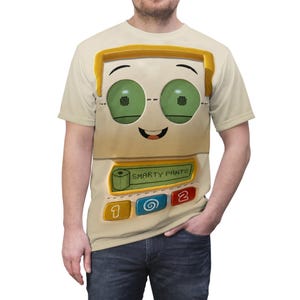 Maglietta Smarty Pants, costume di Toy Story 5, cosplay di personaggi Pixar, outfit runDisney, abbigliamento Disney World