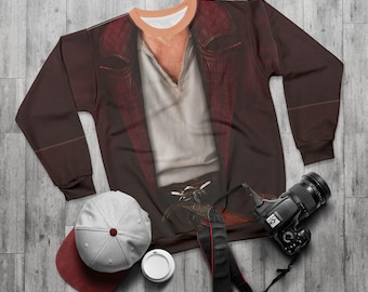 Star Wars Skeleton Crew Costume, Jod Na Nawood Long Sleeve Shirt, Pirate Captain Cosplay, Star Tours,  Galactic Starcruiser, Disneybound