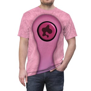 Camiseta de Elio, Cosplay del Embajador Auva, Disfraz de Familia y Amigos de Disney Pixar, Disfraces para Fans de la Animación, Monstruo de Pelaje Rosa, Camiseta de Oruga