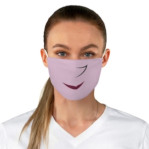Mad Madam Mim Face Mask, Disney Villain Halloween Face Mask, Unisex Face Mask Made in USA, Washable Face Mask, Reusable Face Mask Cover