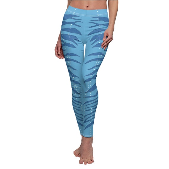 Neytiri Leggings, Avatar Costume, Na'vi Leggings, Leggings for