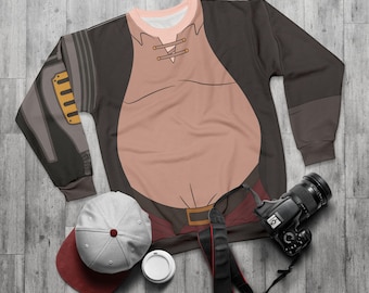 John Silver Cosplay, Treasure Planet Long Sleeve Shirt, Disney