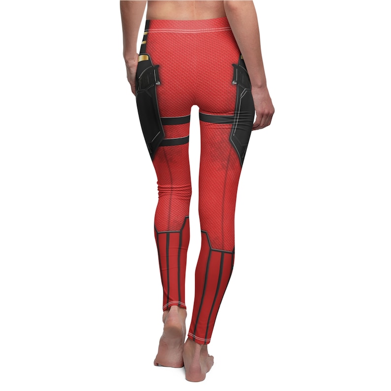 Deadpool Leggings, Deadpool and Wolverine Charater Costume, Mutant Human Cosplay, Halloween Event Apparel, Comic-Con Party Outfit, runDisney