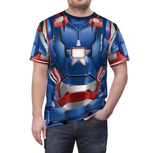 War Machine Shirt, Iron Man 3 Costume, Avengers Cosplay, Disney Marvel Team Gift, Superhero Tee Suit, Avengers Campus Shirt, Disneybounding