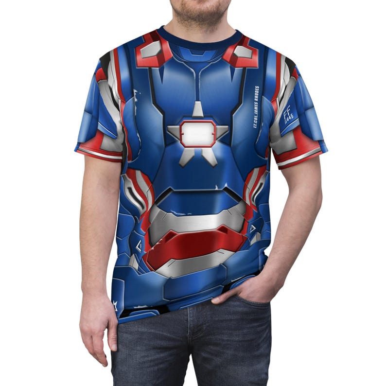 War Machine Shirt, Iron Man 3 Costume, Avengers Cosplay, Disney Marvel Team Gift, Superhero Tee Suit, Avengers Campus Shirt, Disneybounding
