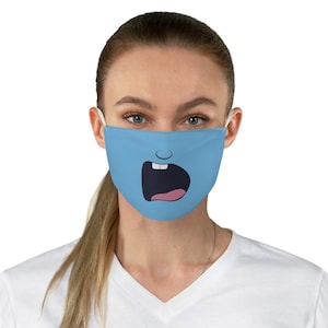 Sadness Face Mask, All Over Print Disney Face Mask, Unisex Face Mask Made in USA, Washable Face Mask Adult, Reusable Face Mask Cover