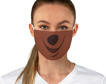 Disney Kanga Face Mask, Winnie the Pooh Face Mask, Unisex Face Mask Made in USA, Washable Face Mask Adult, Reusable Face Mask, Disney Mom
