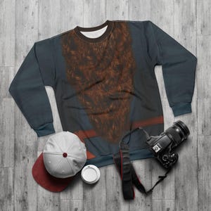 Schüchternes Langarm-Shirt, Schneewittchen-Kostüm, klassisches Charakter-inspiriertes Cosplay, 7-Zwerge-Outfit, Sieben-Zwerge-Sweatshirt
