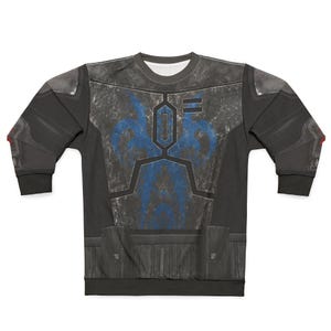 Pre Vizsla Long Sleeve Shirt, Star Wars The Clone Wars Cosplay, Mandalorian Warrior Costume, Mandalore Outfit, Mandalore Halloween Apparel