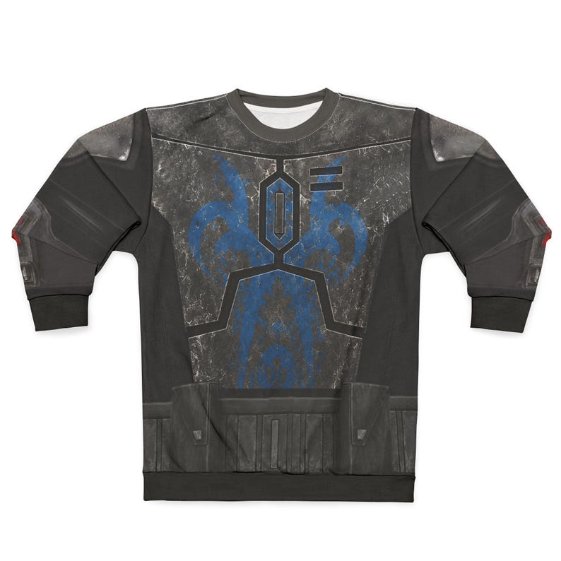 Pre Vizsla Long Sleeve Shirt, Star Wars The Clone Wars Cosplay, Mandalorian Warrior Costume, Mandalore Outfit, Mandalore Halloween Apparel