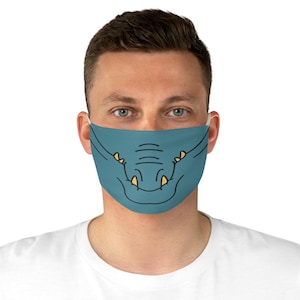 Flotsam and Jetsam Face Mask, The Little Mermaid Face Mask, All Over Print Face Mask, Reusable Face Mask, Unisex Face Mask Made in the USA