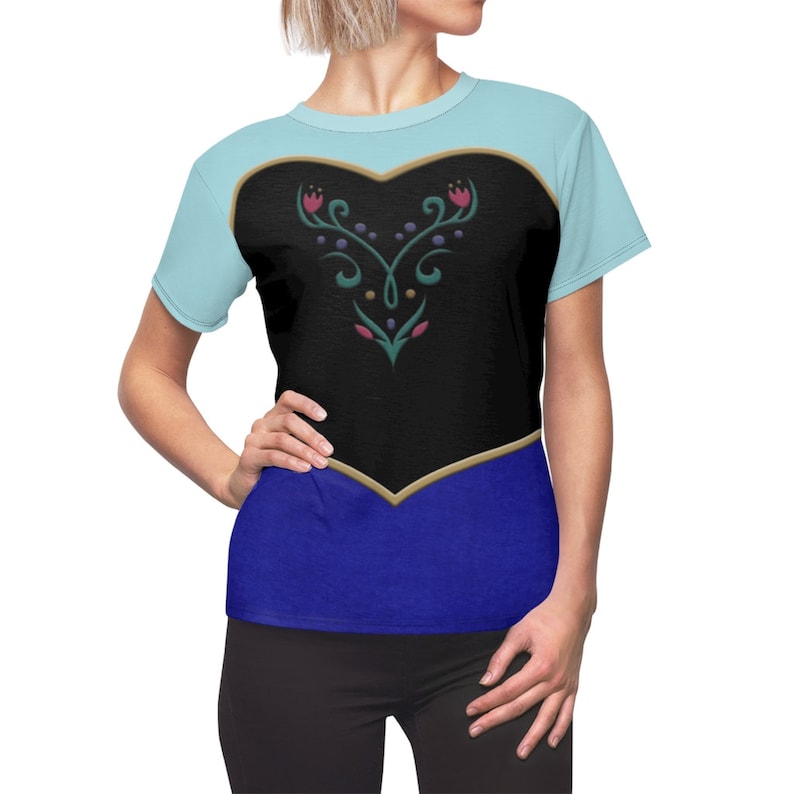 Frozen Costume, Anna Women's Shirt, Disney Shirts for Women, Disney Princess Shirts, Disney Costume, Run Disney Shirt, Disneyland Shirts