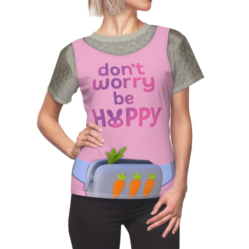 Zootopia 2 Shirt, Judy Hopps Costume, Don't Worry Be Hoppy, Cartoon Character, Animal Kingdom Shirt, Gift for Cosplayers, Rundisney Costumes