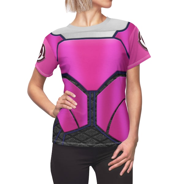 Loretta Callisto Damen Shirt, Mission Force One Kampfanzug, Outfits der Disney Junior Serie, Miles from Tomorrowland Cosplay