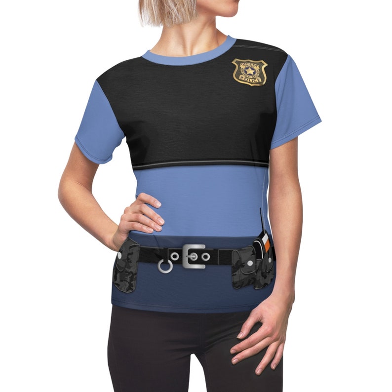 Zootopia Costume, Judy Hopps Women Shirt, Judy Hopps Costume, Disney Shirts for Women, Animal Kingdom Shirts, Disney Costume, Police Uniform