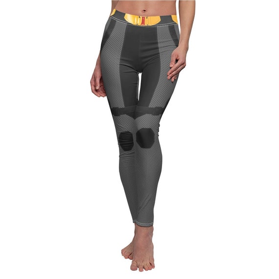 MARVEL-Avengers Assemble Black High Waist Tights with Mesh