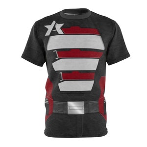 US Agent Inspired Shirt, The Falcon and the Winter Soldier, US Agent Costume, John Walker Cosplay, Marvel TV Series, New Captain America
